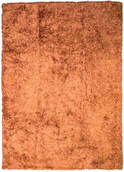 Tæppe med høj pæl 178x332cm - Hochflorteppich - orange