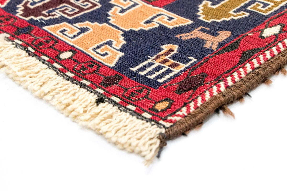 Kelim-tæppe - orientalsk - 192 x 110 cm - beige
