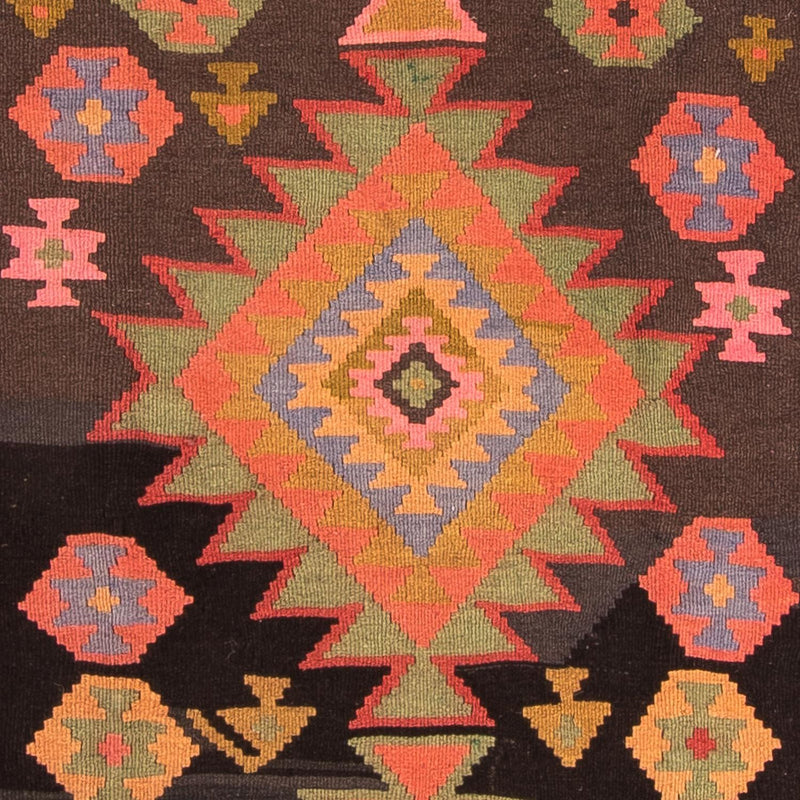 Løber Kelim-tæppe - gammelt - 330 x 155 cm - flerfarvet