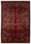 Afghansk tæppe - Kunduz - 196 x 124 cm - rød