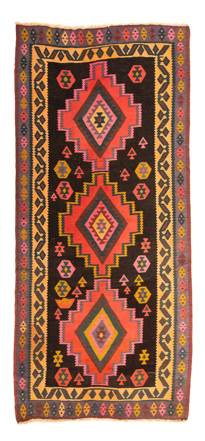 Antikt kilim Tæppe 150x300cm