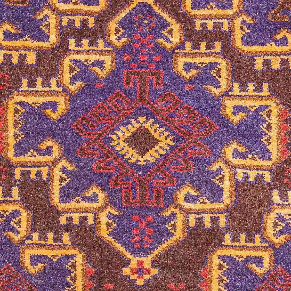 Baluch-tæppe - 133 x 81 cm - blå