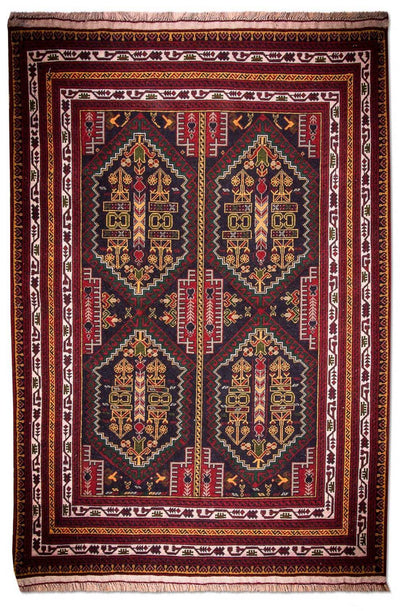 Afghansk tæppe 92x145cm - Orientalsk tæppe