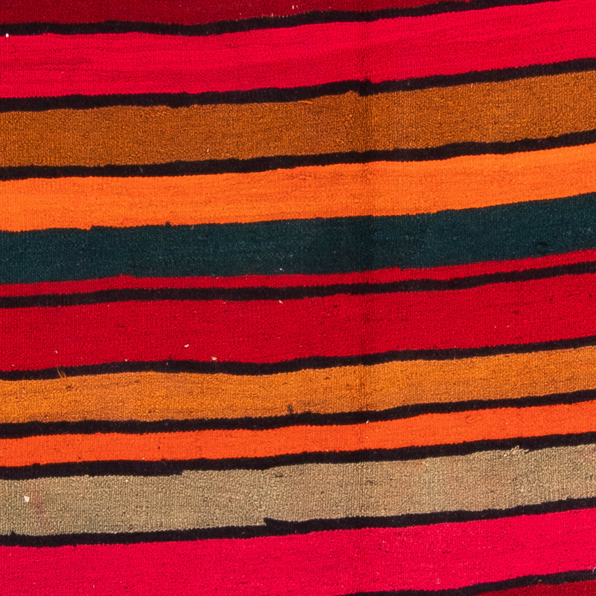 Løber Kelim-tæppe - gammelt - 350 x 150 cm - flerfarvet