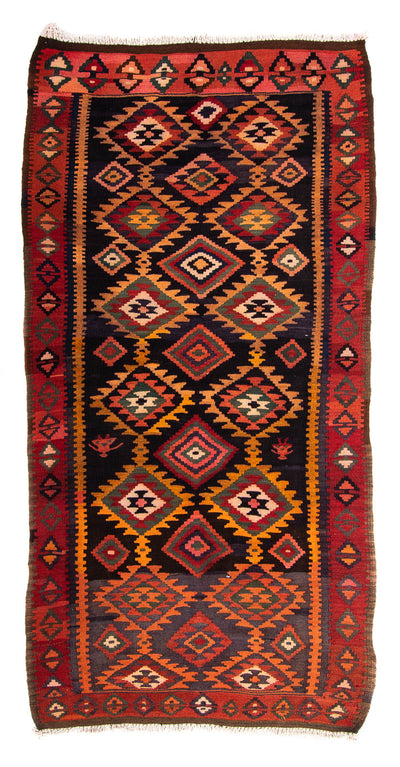 Antikt kilim Tæppe 140x270cm