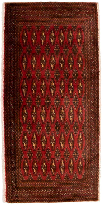 Turkaman-tæppe 60x130cm - Persisk tæppe
