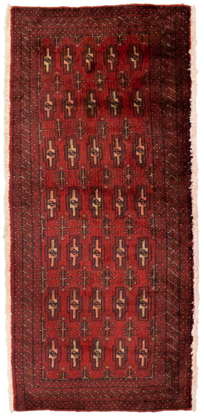 Turkaman-tæppe 60x130cm - Persisk tæppe