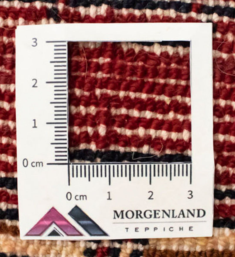 Turkaman-tæppe - 130 x 60 cm - rød