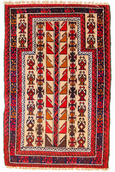 Baluch-tæppe 79x126cm - Orientalsk tæppe