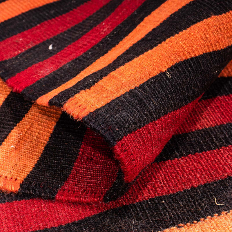 Løber Kelim-tæppe - gammelt - 300 x 100 cm - flerfarvet