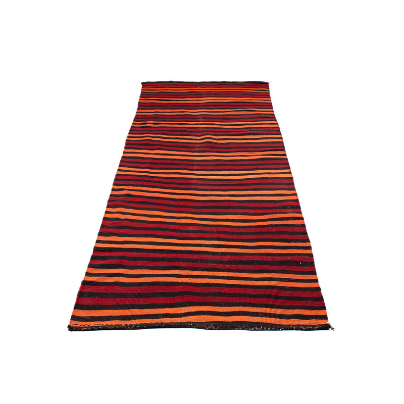 Løber Kelim-tæppe - gammelt - 300 x 100 cm - flerfarvet