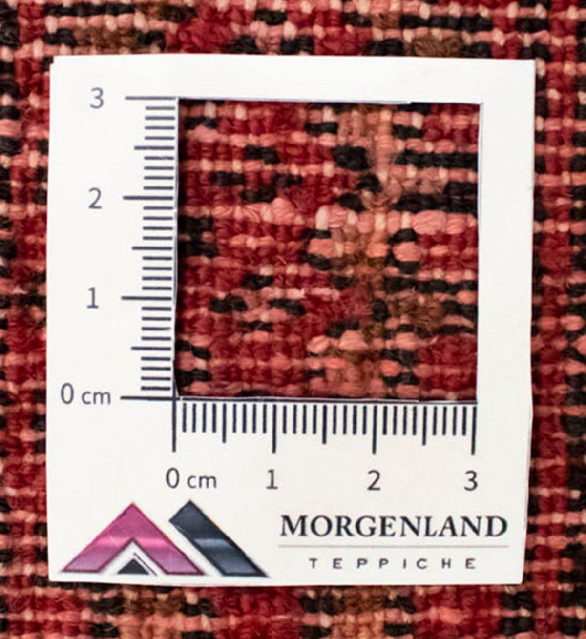 Turkaman-tæppe - 130 x 60 cm - rød