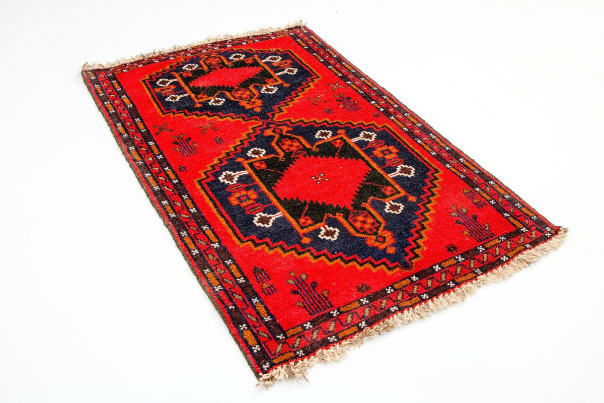 Baluch-tæppe - 141 x 92 cm - rød