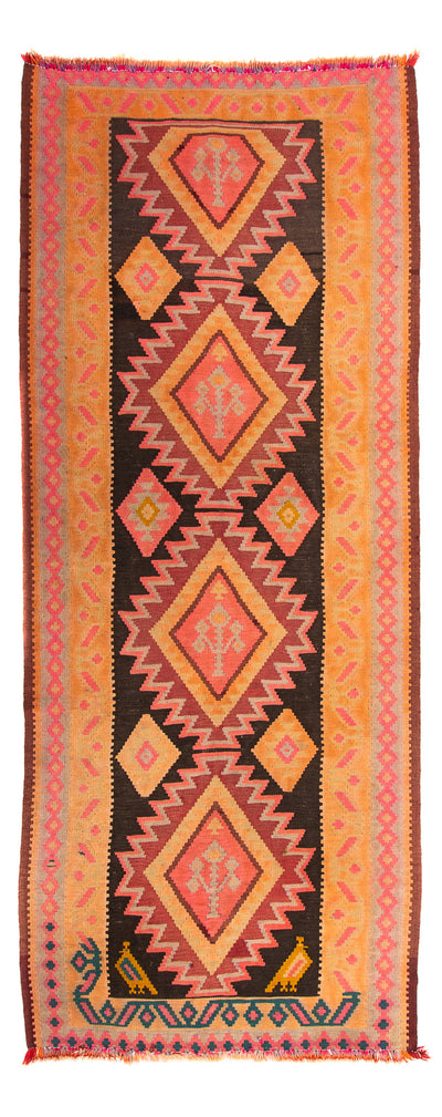 Antikt kilim Tæppe 140x320cm