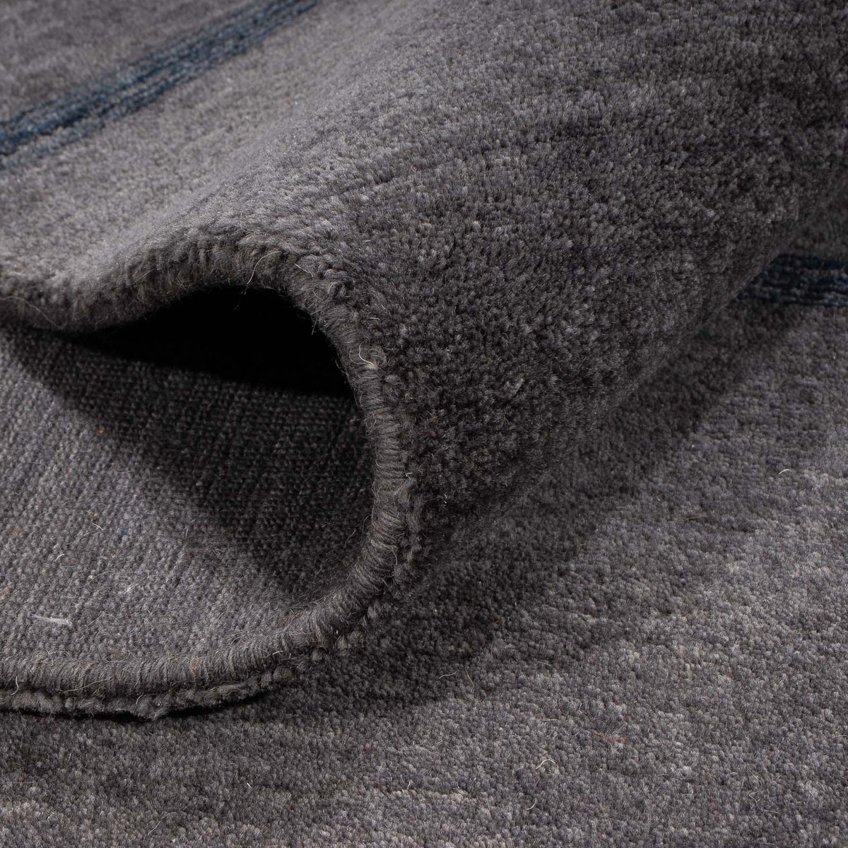 Gabbeh Tæppe - Loribaft Softy - 240 x 173 cm - mørkebrun