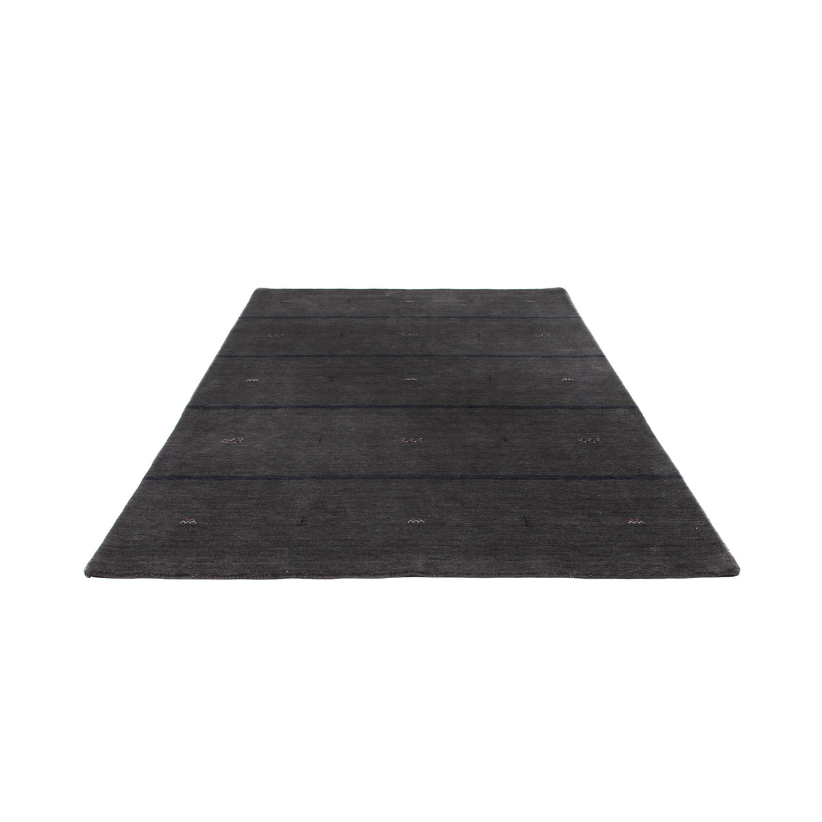 Gabbeh Tæppe - Loribaft Softy - 240 x 173 cm - mørkebrun