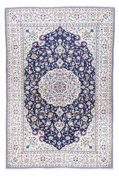 Nain - 9La Tæppe 207x302cm - Persisk tæppe - mørkeblå