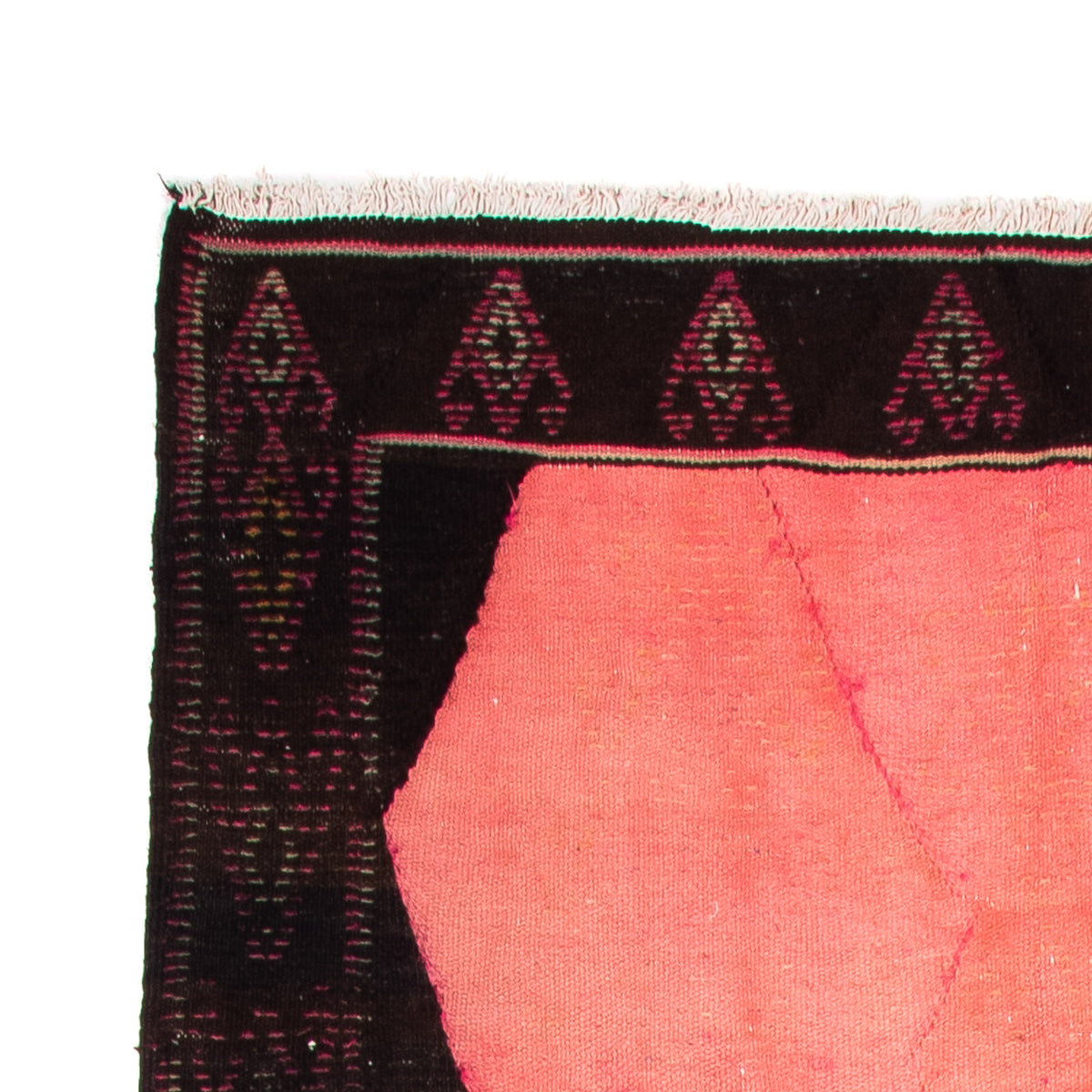 Løber Kelim-tæppe - gammelt - 365 x 145 cm - flerfarvet