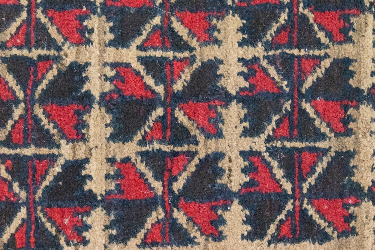Baluch-tæppe - 129 x 78 cm - blå