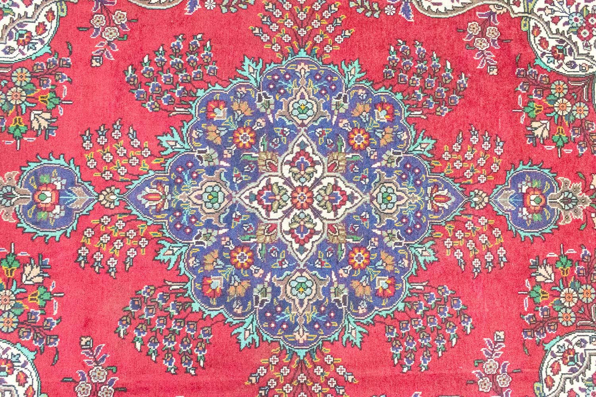 Persisk tæppe - Tabriz - 287 x 185 cm - rød