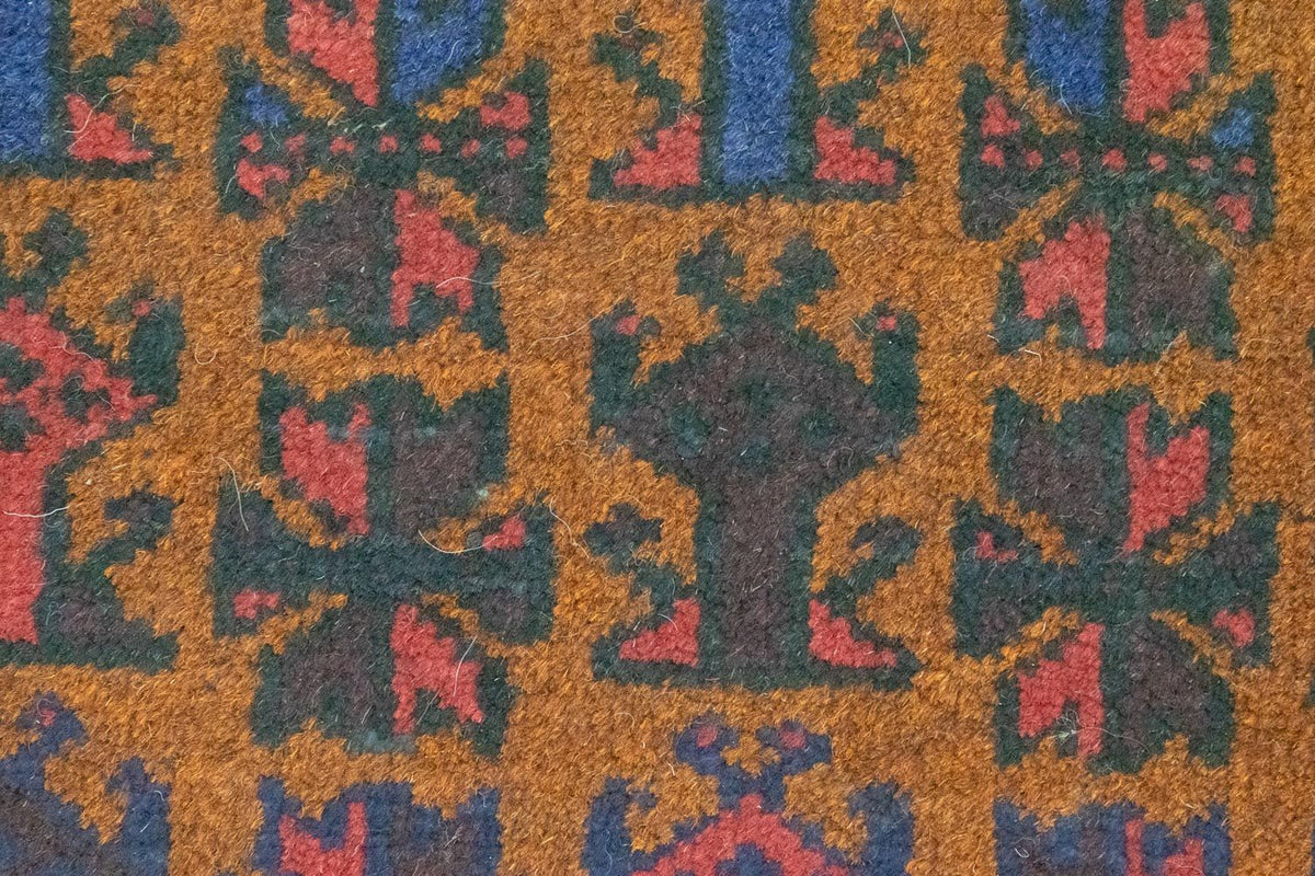 Baluch-tæppe - 140 x 76 cm - blå