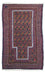 Baluch-tæppe - 136 x 83 cm - brun