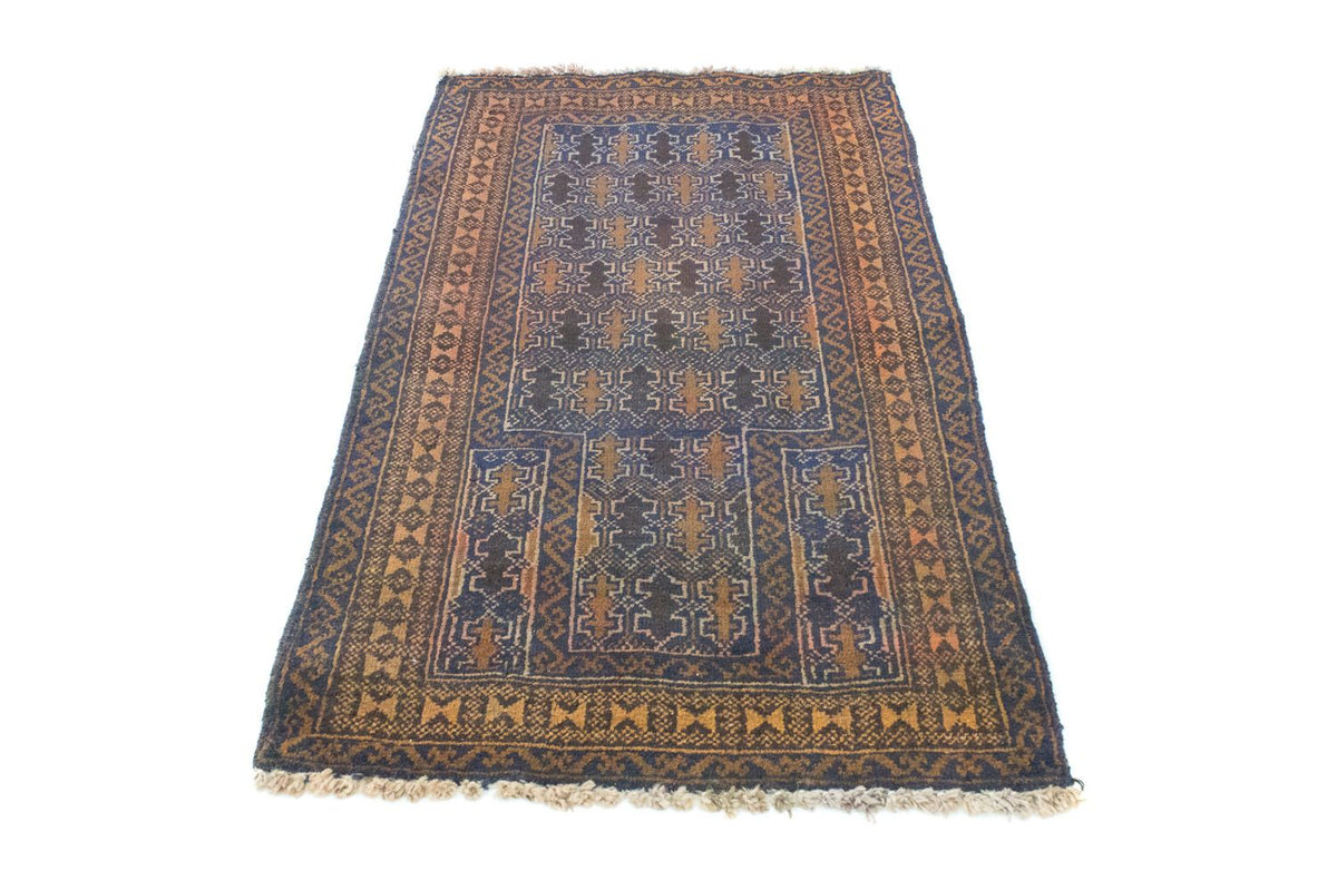 Baluch-tæppe - 138 x 81 cm - blå