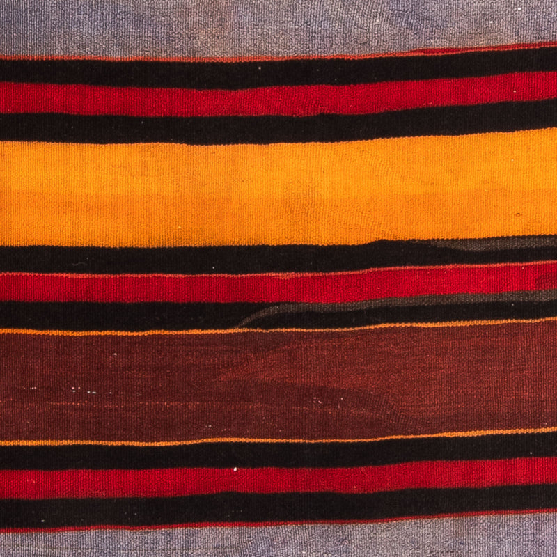 Kelim-tæppe - gammelt - 160 x 100 cm - flerfarvet