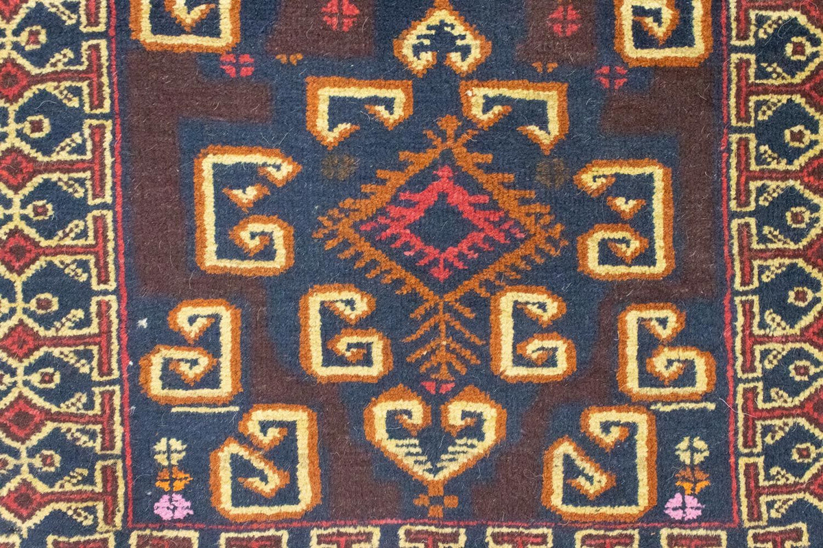 Baluch-tæppe - 130 x 80 cm - blå