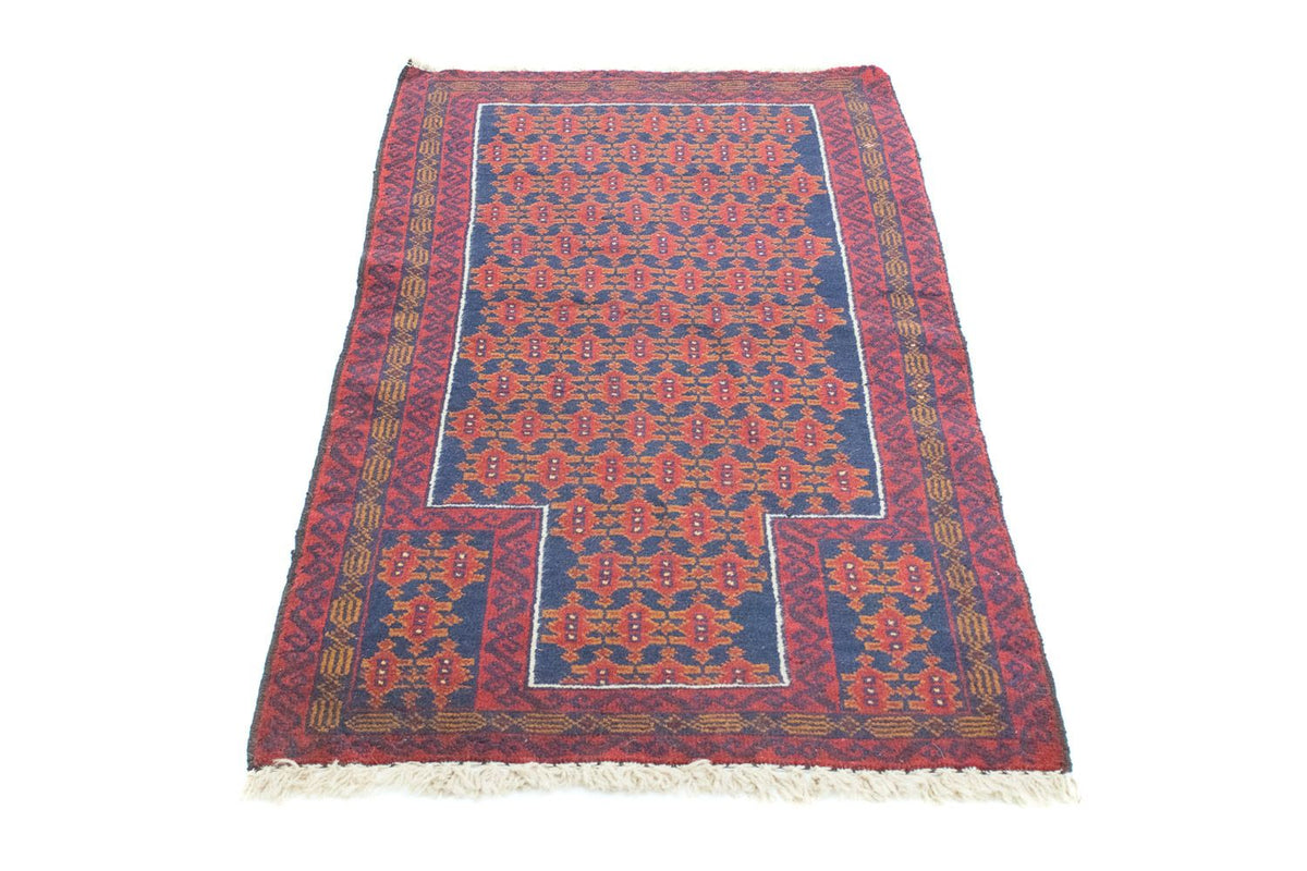 Baluch-tæppe - 132 x 78 cm - blå