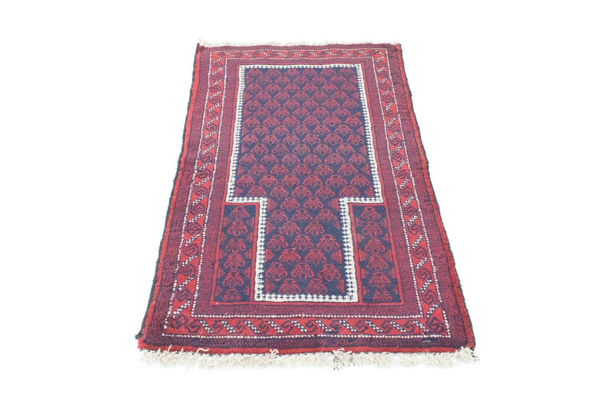 Baluch-tæppe - 136 x 80 cm - blå
