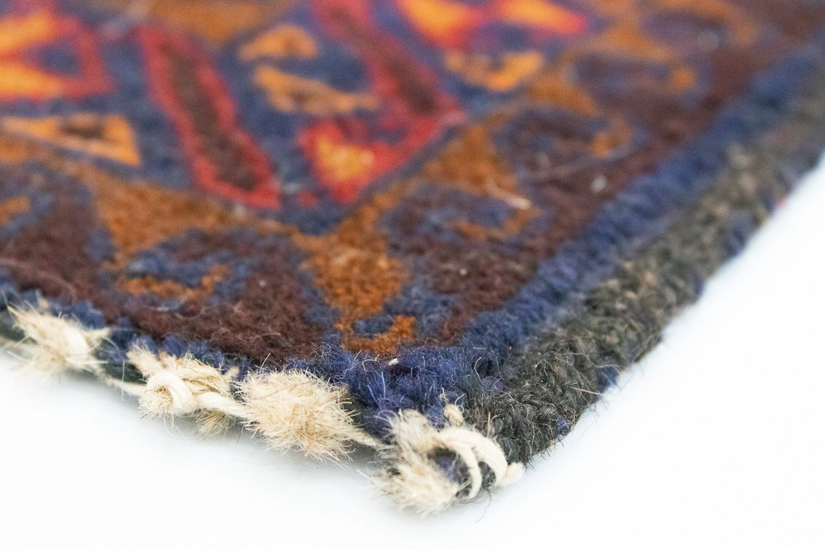 Baluch-tæppe - 137 x 81 cm - blå