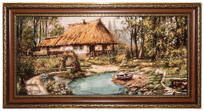 Billede tæppe 60x110cm - Orientalsk tæppe
