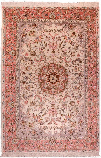 Tabriz - 40 Raj Tæppe 200x298cm - Persisk tæppe