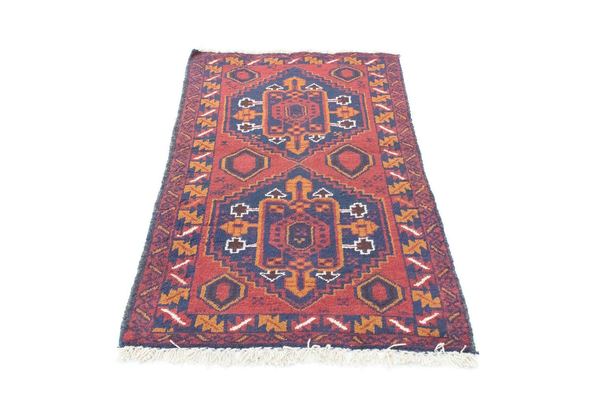 Baluch-tæppe - 136 x 79 cm - orange