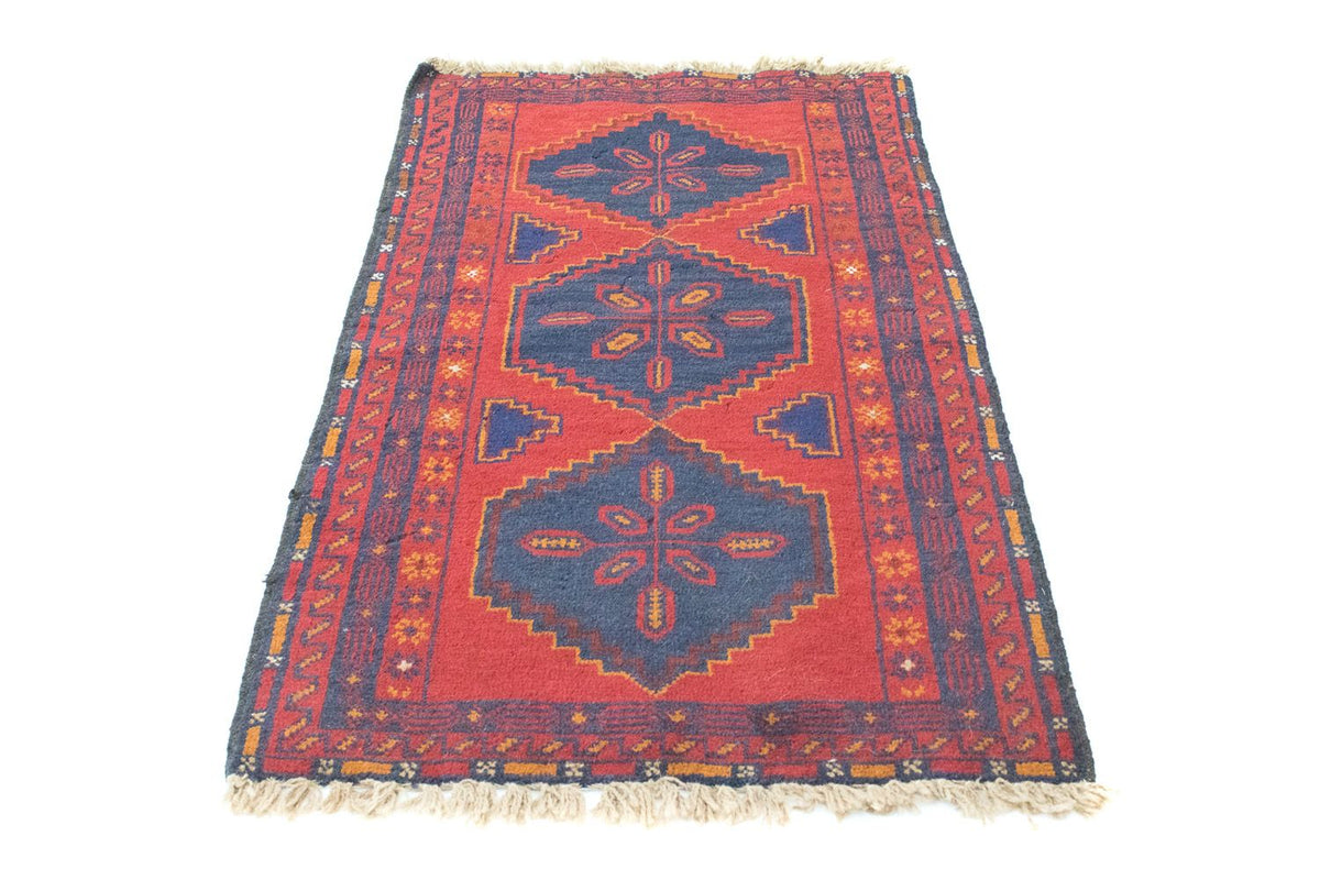 Baluch-tæppe - 131 x 78 cm - rød