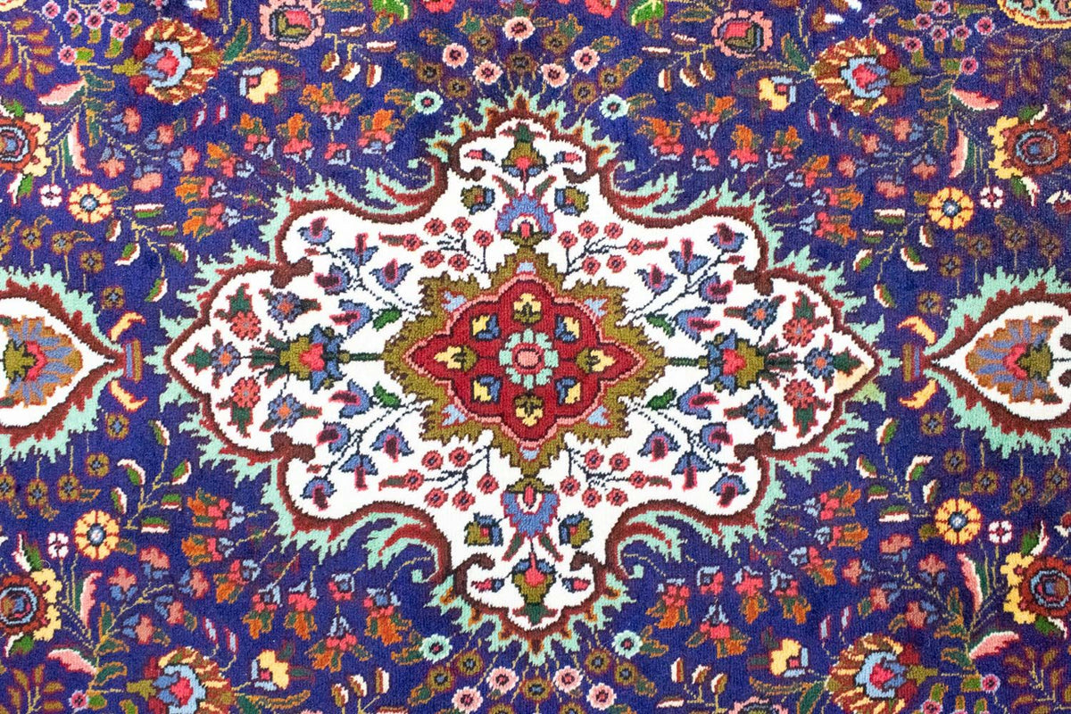 Persisk tæppe - Tabriz - 160 x 105 cm - blå