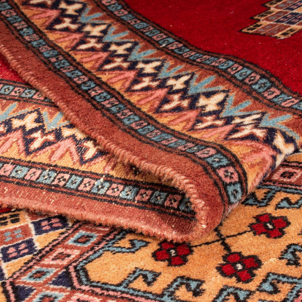 Løber Pakistan Tæppe - 285 x 79 cm - rød