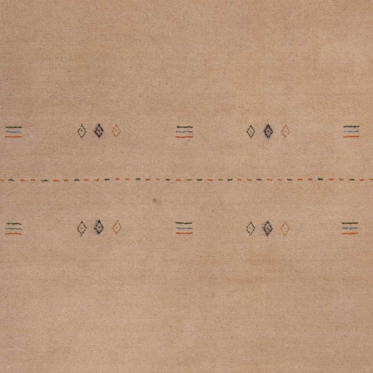 Gabbeh Tæppe - Loribaft Softy - 240 x 175 cm - beige