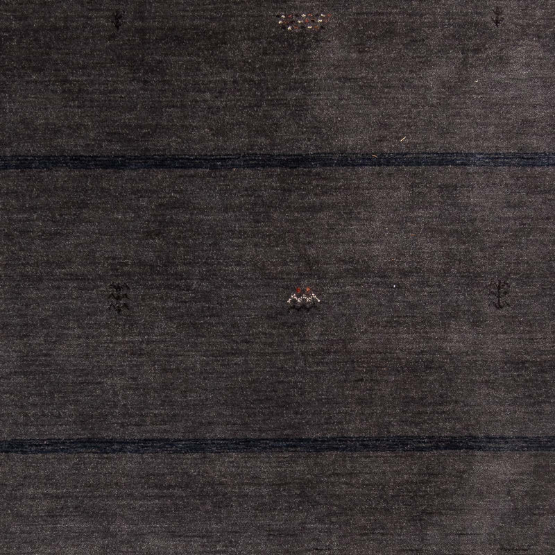 Gabbeh Tæppe - Loribaft Softy - 218 x 171 cm - mørkebrun