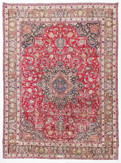 Kashan Tæppe 282x377cm - Persisk tæppe