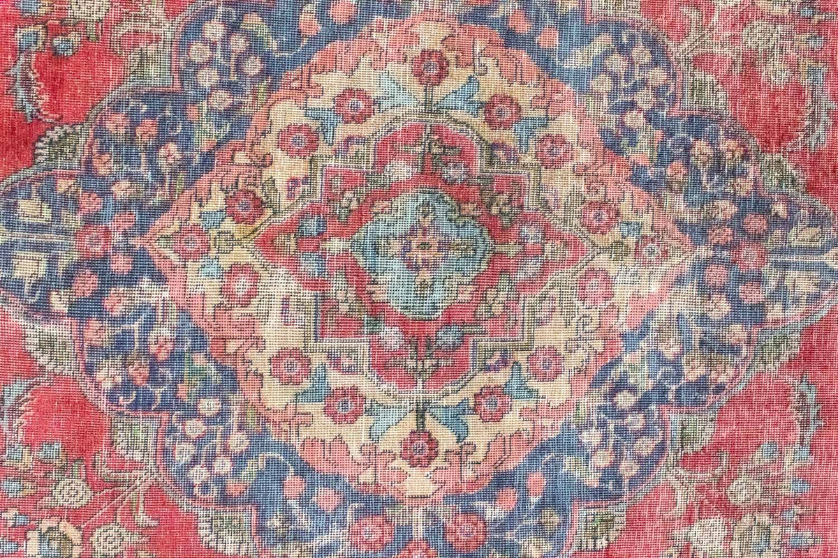 Persisk tæppe - Tabriz - 357 x 272 cm - rød