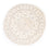 Persisk tæppe - Nain - Royal rundt - 150 x 150 cm - beige