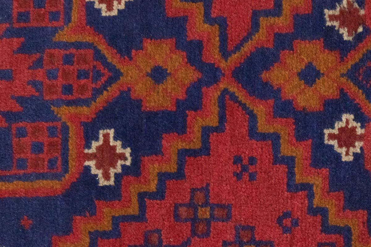 Baluch-tæppe - 127 x 70 cm - rød