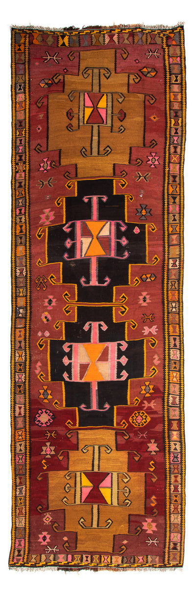 Antikt kilim Tæppe 130x375cm