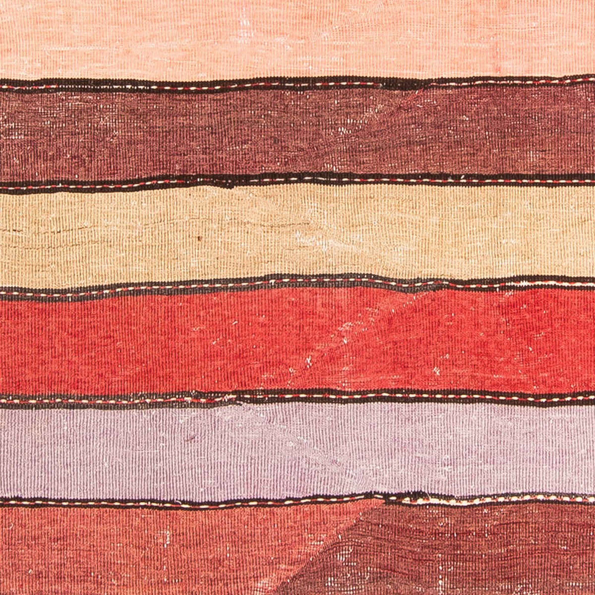 Løber Kelim-tæppe - gammelt - 320 x 150 cm - flerfarvet