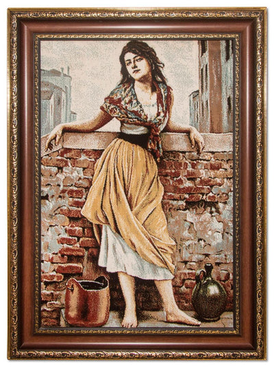 Billede tæppe 60x85cm - Orientalsk tæppe