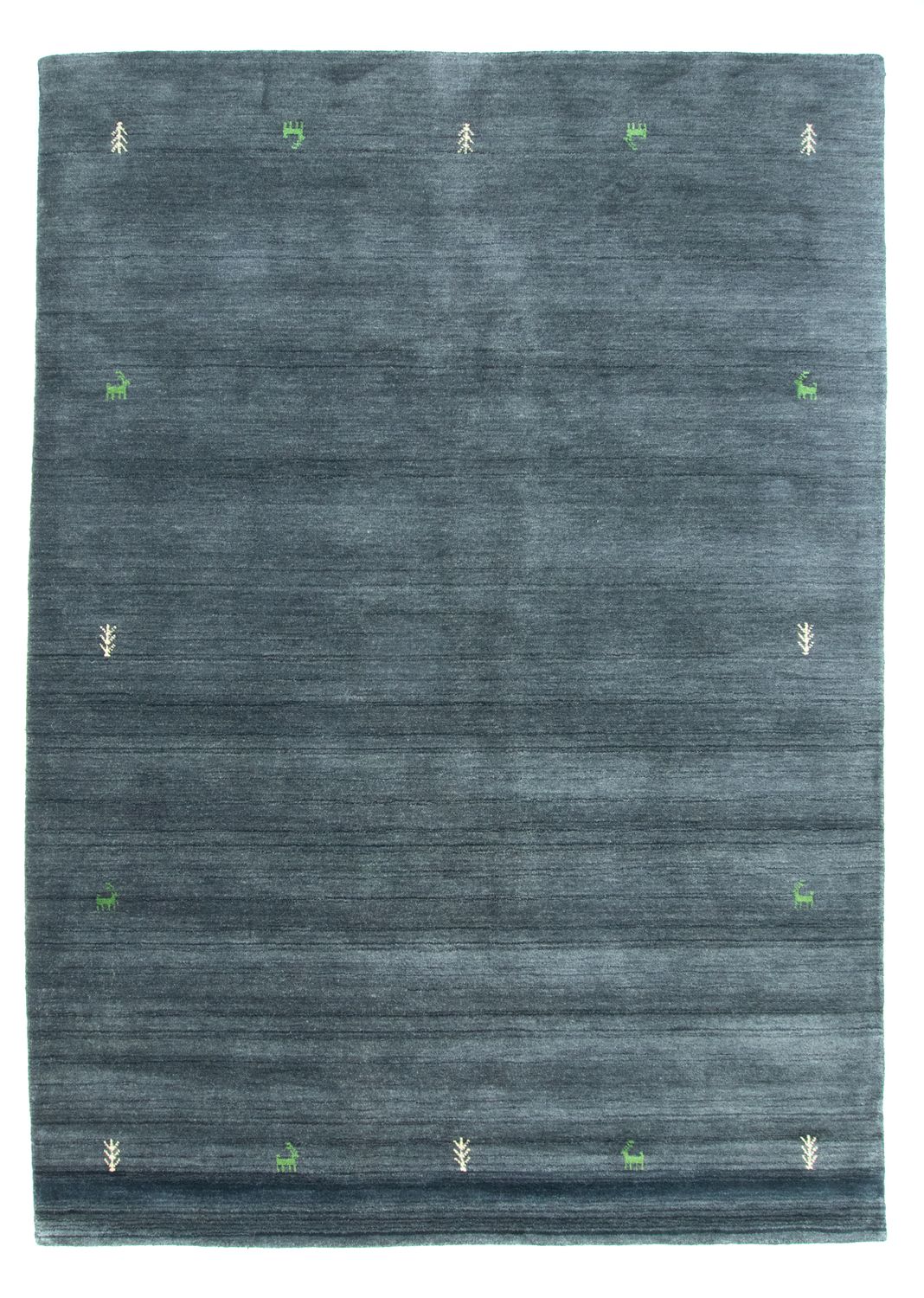 Gabbeh-tæppe - Softy - 298 x 250 cm - blå