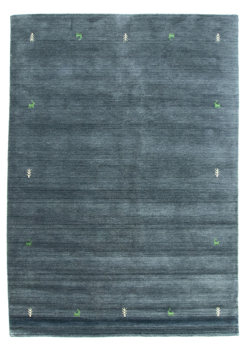 Gabbeh-tæppe - Softy - 298 x 250 cm - blå