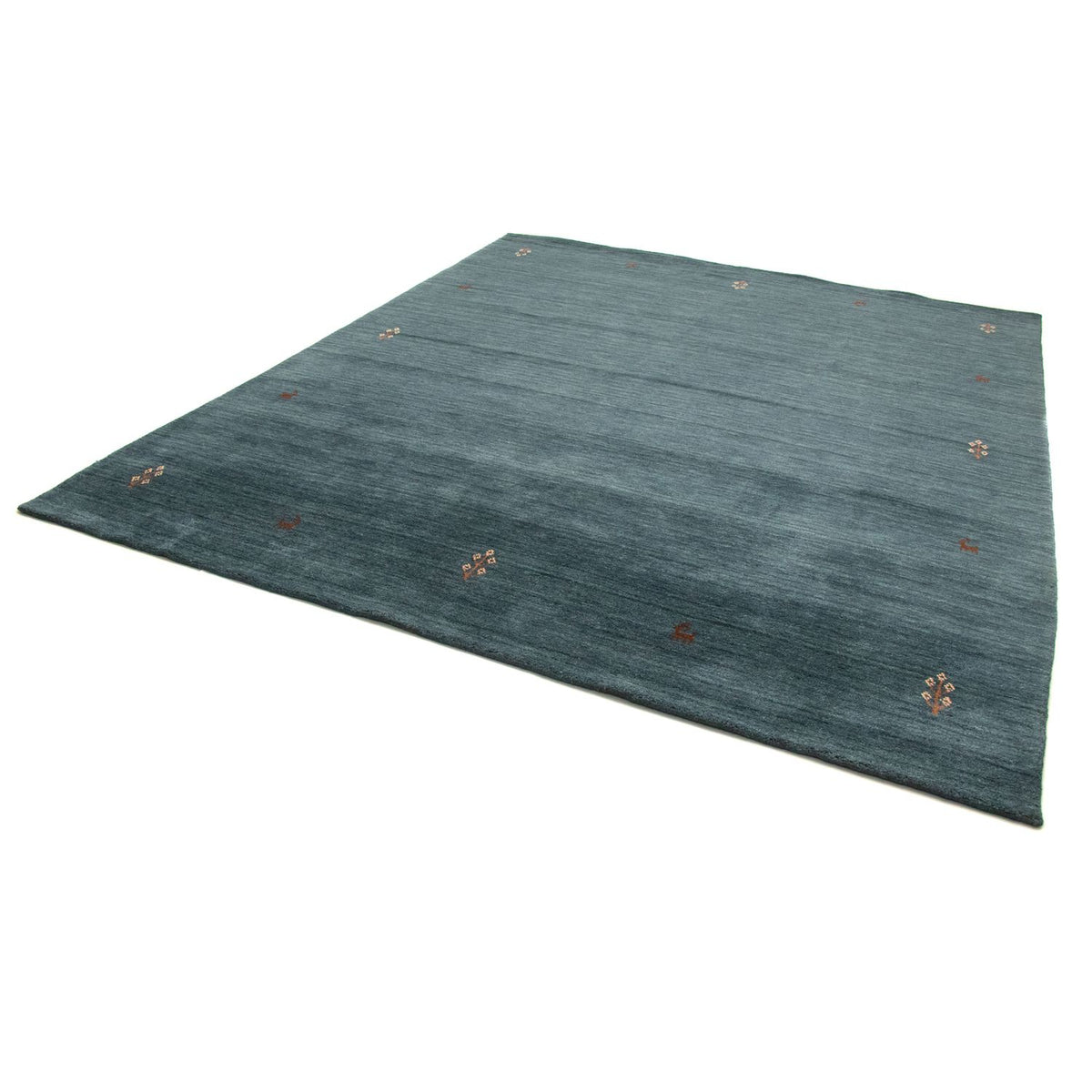 Gabbeh-tæppe - Softy - 298 x 250 cm - blå